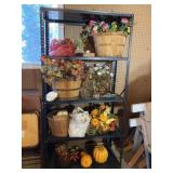 Storage shelf and all contents including