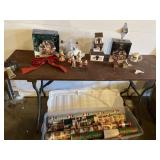 Christmas decor porcelain lighted house by