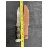 Remington RH 29 5 1/4 inch knife with case made