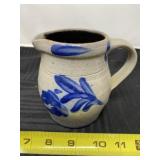Rowe Pottery 1993 salt glazed pitcher.