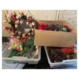 Holiday declarations with totes  and lids.