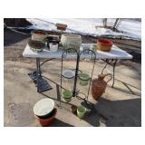 Planters planting rack, three-way, vase