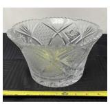 American Brilliant Period cut glass bowl.