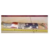 New Valley Forge flag pole and flag.