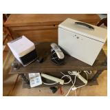 Office supplies with table