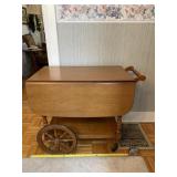 31.5 x 39.5 with drop leaves up maple drop leaf