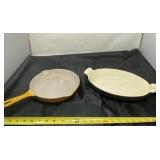 Cousances France 23 skillet and MSE dish.