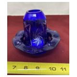 Cobalt blue fairy lamp