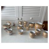 Made in Czechoslovakia pictures, cups vases bowls