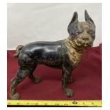 Cast iron Boston Terrier door stop.