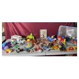 Toys including emergency service truck Hulk 1997