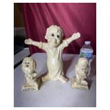 1968 Russ Berrie I Love You This Much Statue 12ï¿½,