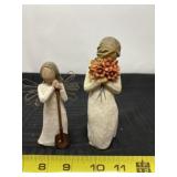 Willow Tree 2002 Angel of the Garden and lady