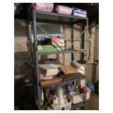 Contents of shelves ONLY, not the shelf unit and