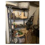 All contents on shelf ONLY, not the shelf unit.