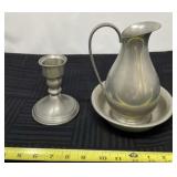Royal Holland Pewter made in Holland pitcher with