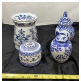 Blue Danube and blue and white porcelain
