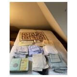 Sheets, some new size full, and possibly twin