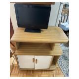 Microwave cart 32 x 33 x 21 with Emerson TV 20