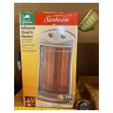 Used Sunbeam infrared quartz heater.