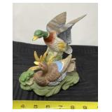 Royal Crown duck and frog figurine.