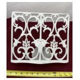 Vintage cast iron cookbook stand