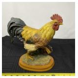 Resin rooster figurine