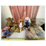 Russ Teddy Bear, Winnie The Pooh, Mickey Mouse,