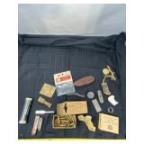 Franzite pistol stock covers, .38 Special ammo,