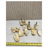 Vintage baby shoes and socks.