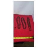 Vintage Hawaiian brown Koa seed necklaces