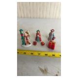 Left in porcelain ceramic Christmas theme