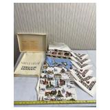 Germany vintage napkins and souvenirs.