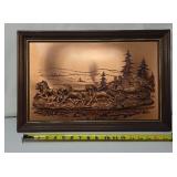 1976 3D Copper John Louw Stage Coach