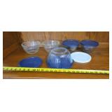Pyrex Clear Bowls