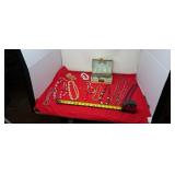 Jewelry box Full Of Beaded Necklaces