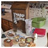 Home decor, potato Bin