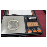 Sterling silver pendant, Casey seven soybean club