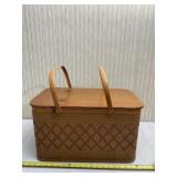 Redmon woven picnic basket