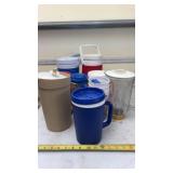Tupperware Pitcher, Water Coolers, Travel Mugs