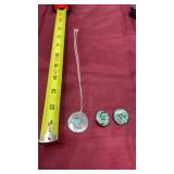 Unmarked Vintage Zuni Hummingbird sterling and