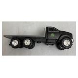 Ertl John Deere flatbed trucks and stock trailer.