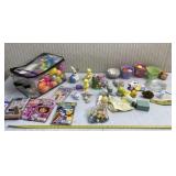 Easter decorations and Disney play packs.