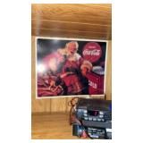 Three metal signs Chevrolet 1956 Coca-Cola and