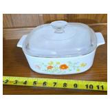 Corning Ware Wild Flower Casserole Dish