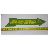 John Deere Metal Sign