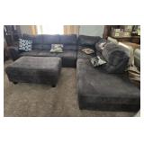 4 cushion couch with ottoman cloth 114 x 86
