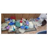 Huge Lot Of Storage Containers