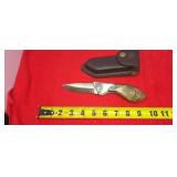 Asgrow  Pocket Knife and Sheath