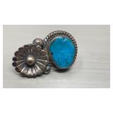 Navajo Lapelle marked Mike CHEE, 3.65g